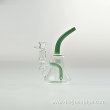 Glass Tobacco Pipes Glass DAB Rig Glass Smoking Water Pipe Dry Herb Slide Oil Burner Recycler Water Pipe Oil Bubbler